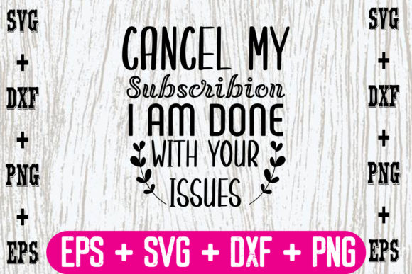 Cancel My Subscription: A Designer’s Take on This Bold Quote