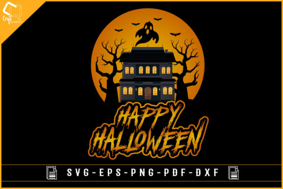 Review: Halloween T-shirt Design Happy Halloween for Stitchers