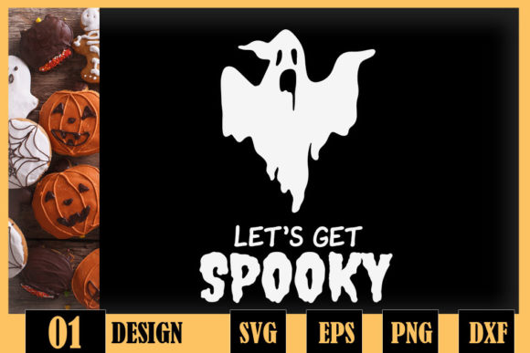 Review: Let’s Get Spooky Ghost Halloween Design