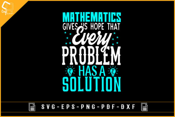 Review: Mathematics Gives Us Hope T-shirt Design