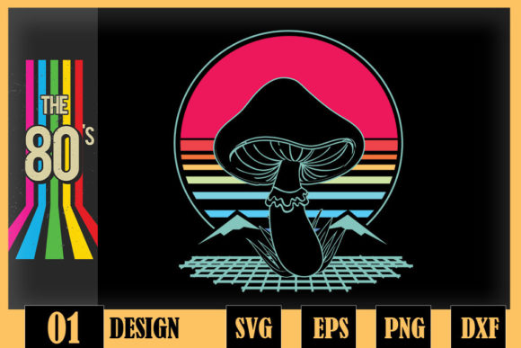 Review: Mushroom Hunter Retro 80s Style Fungi Design