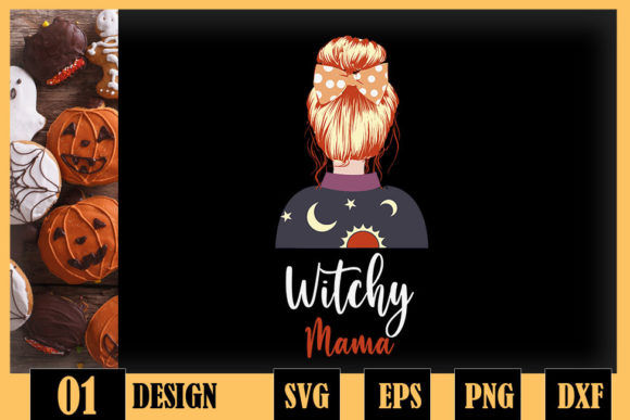 Review: Witchy Mama Halloween Skull Witch Spooky Design