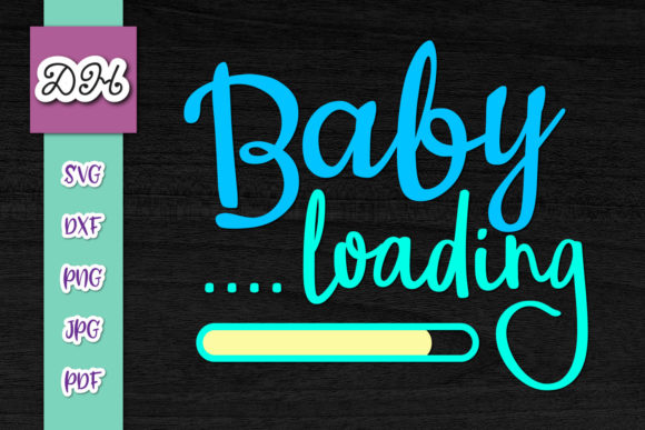Reviewing the Baby Loading Please Wait Print