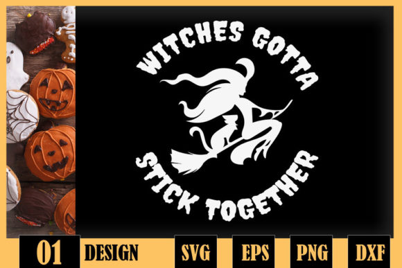 Reviewing Witches Gotta Stick Together for Halloween Embroidery